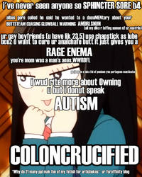 Hurt Feelings and Butt Ranged/Wall of Text Insult Images