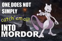 One Does Not Simply Walk into Mordor