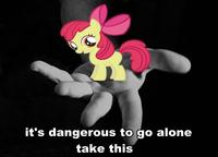 It's Dangerous to Go Alone! Take This