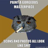 Art Student Owl
