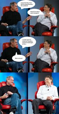 Steve Jobs/Bill Gates Comic