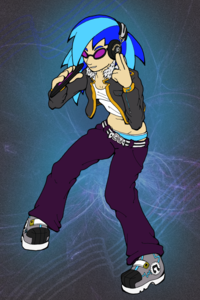 DJ P0N-3 / Vinyl Scratch
