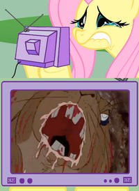 Fluttercry / Characters Watching Tv