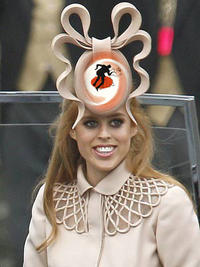 Princess Beatrice Royal Wedding Hat