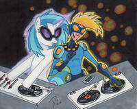 DJ P0N-3 / Vinyl Scratch