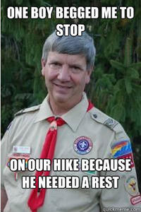 Harmless Scout Leader / Creepy Scoutmaster