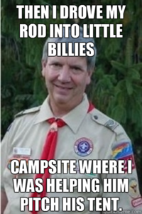 Harmless Scout Leader / Creepy Scoutmaster