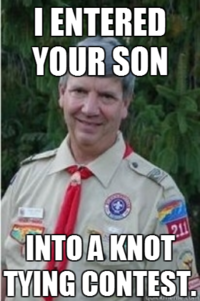Harmless Scout Leader / Creepy Scoutmaster