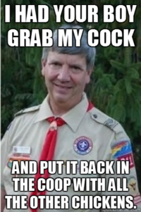 Harmless Scout Leader / Creepy Scoutmaster