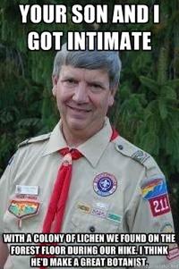 Harmless Scout Leader / Creepy Scoutmaster