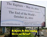 May 21, 2011 Rapture