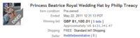 Princess Beatrice Royal Wedding Hat