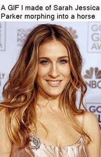 Sarah Jessica Parker Looks Like a Horse