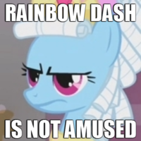 X Is Not Amused