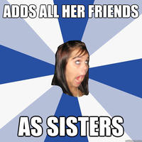 Annoying Facebook Girl