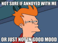 Futurama Fry / Not Sure If X