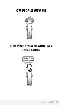 How People View Me After I Say I'm X