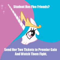 Trollestia / Molestia / Tyrant Celestia