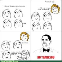 Obama Rage Face / Not Bad