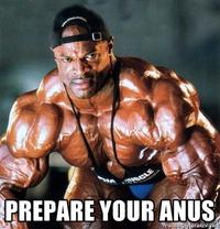 PREPARE YOUR ANUS