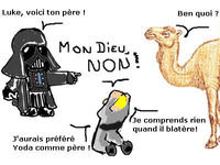 "Luke, je suis ton père" cartoon parodies
