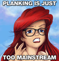 Hipster Mermaid / Hipster Ariel