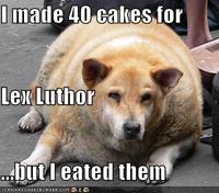 Lex Luthor Took Forty Cakes