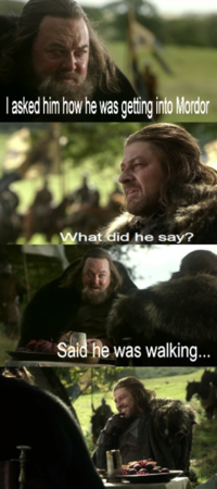 One Does Not Simply Walk into Mordor