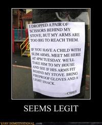 Seems Legit / Sounds Legit