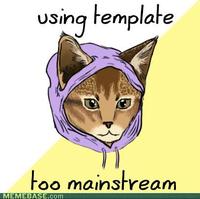 Hipster Kitty