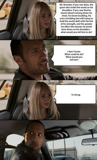 The Rock Driving