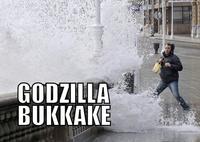Godzilla Bukkake