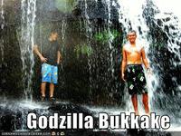 Godzilla Bukkake