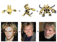 Celebrity Pokemon Evolutions