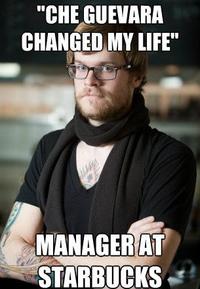 Hipster-barista-che-guevera