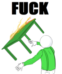 Flipping Tables / (╯°□°）╯︵ ┻━┻