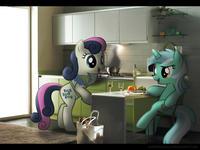 Sitting Lyra