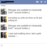 Gold Membership Trolling