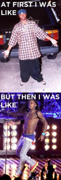 At First I Was Like...