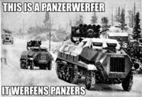 This is a flammenwerfer. It werfs flammen.
