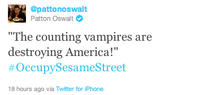 #OccupySesameStreet