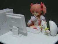 Frightened Madoka