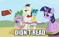 Didn't Read LOL