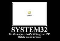 Delete System32