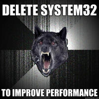 Delete System32