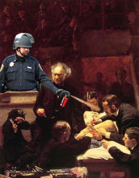 Casually Pepper Spray Everything Cop