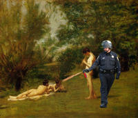 Casually Pepper Spray Everything Cop