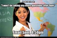 Unhelpful High School Teacher