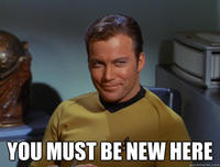 You Must Be New Here