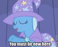 You Must Be New Here